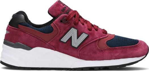 Кроссовки New Balance 999 Made in USA 'Burgundy Navy', красный