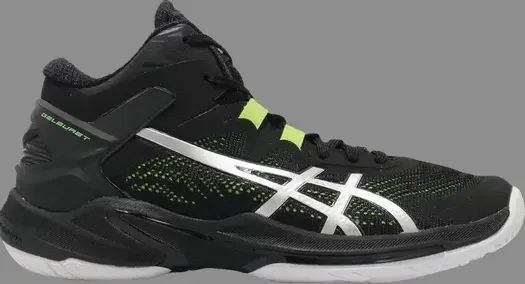 Кроссовки gel burst 25 'black pure silver' Asics, черный
