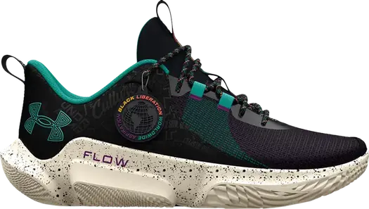 Кроссовки Under Armour Flow FUTR X 2 Black History Month, черный