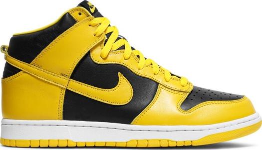Кроссовки Nike Dunk High SP 'Iowa' 2020, желтый