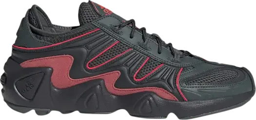 Кроссовки Adidas FYW S-97 'Legend Ivy Shock Red', зеленый