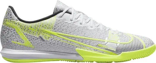 Кроссовки Nike Mercurial Vapor 14 Academy IC 'Metallic Silver Volt', белый