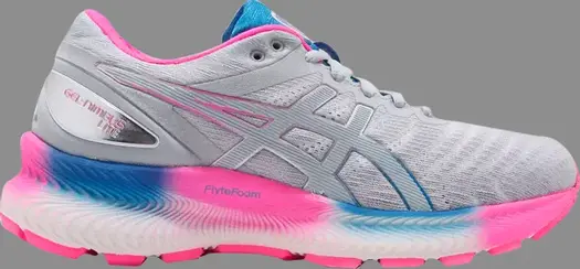 Лимитированные кроссовки wmns gel nimbus lite 'electic blue' Asics, серый