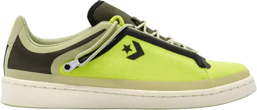 Кроссовки Converse Pro Leather Low Seam Tape - Lemon Venom, зеленый