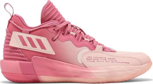 Кроссовки Adidas Dame 7 EXTPLY 'D.O.L.L.A.', розовый