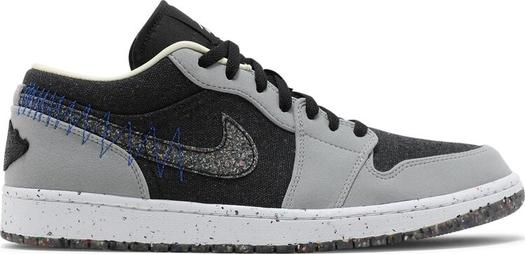 Кроссовки Air Jordan 1 Low Crater, серый