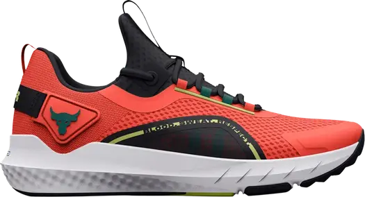 Кроссовки Under Armour Project Rock BSR 3 After Burn Black, красный