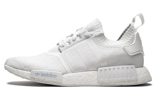 Кроссовки Adidas Originals Nmd R1 Primeknit Triple White