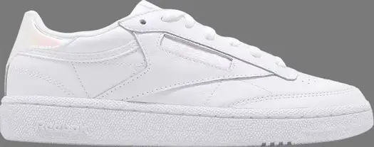 Кроссовки club c 85 mu 'iridescent hologram' Reebok, белый