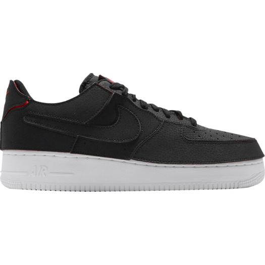 Кроссовки Nike Air Force 1/1 Low 'Black Chile Red', черный/мультиколор