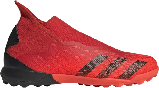 Кроссовки Adidas Predator Freak.3 Laceless TF 'Demonscale - Solar Red', красный