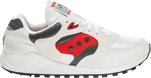 Кроссовки Saucony Jazz 4000 Grey Red, белый