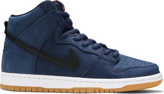 Кроссовки Nike Dunk High Pro ISO SB 'Orange Label - Midnight Navy', синий