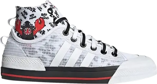 Кроссовки Adidas Nizza High DL, белый