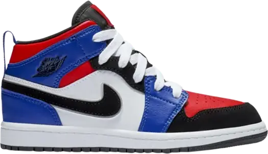 Кроссовки Air Jordan 1 Mid PS Top 3, разноцветный