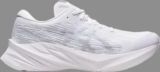 Кроссовки novablast 3 'white piedmont grey' Asics, белый