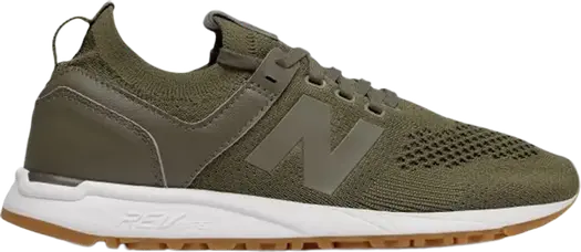 Лимитированные кроссовки New Balance Wmns 247 'Trench', зеленый