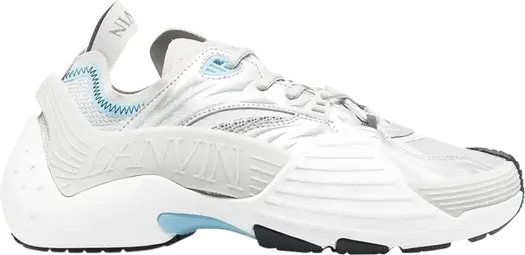 Кроссовки Lanvin Flash-X Sneakers Silver Grey, серебряный