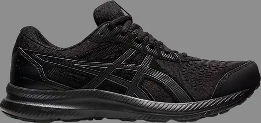 Кроссовки gel contend 8 'black carrier grey' Asics, черный