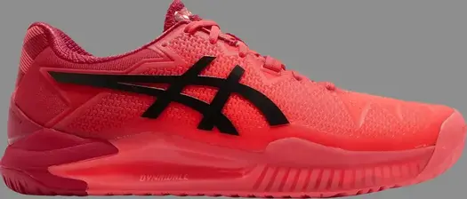 Кроссовки gel resolution 8 'tokyo - sunrise red' Asics, красный