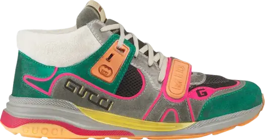 Кроссовки Gucci Ultrapace Mid, зеленый