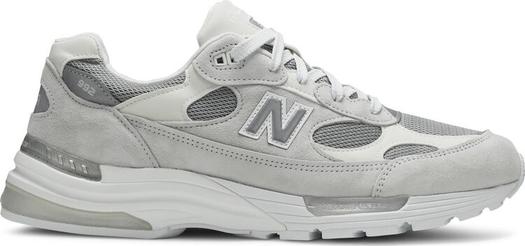 Кроссовки New Balance 992 Made in USA 'White Silver', серый
