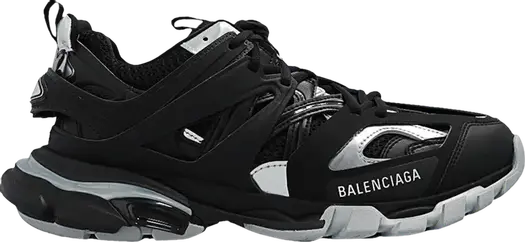 Кроссовки Balenciaga Track Sneaker Black Silver, черные