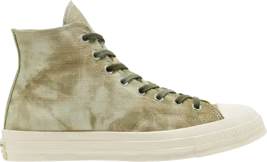 Кроссовки Converse Chuck 70 High Twisted Vacation - Street Sage, зеленый