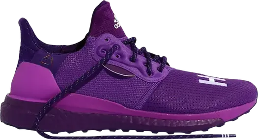 Кроссовки Adidas Pharrell x Solar Hu Glide 'Active Purple', фиолетовый