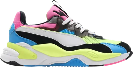 Кроссовки Puma RS-2K Internet Exploring - Fizzy Yellow, черный