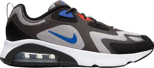 Кроссовки Nike Air Max 200 'Metallic Silver Royal', серебряный