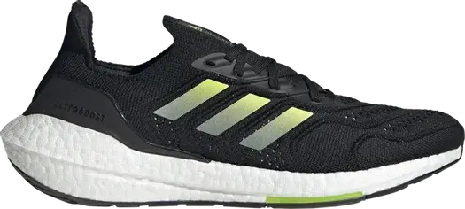 Кроссовки Adidas UltraBoost 22 Heat.RDY 'Black Solar Yellow', черный