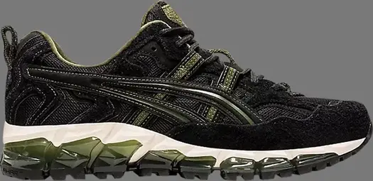 Кроссовки gel nandi 360 'black smog green' Asics, черный
