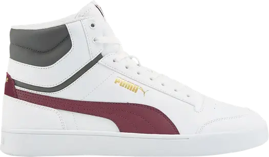 Кроссовки Puma Shuffle Mid White Grape Wine, белый