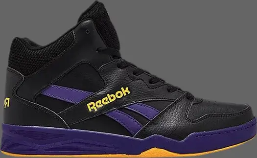 Кроссовки royal bb 4500 high 2 'black always yellow bold purple' Reebok, черный