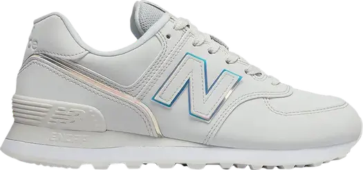 Кроссовки New Balance Wmns 574 'White Iridescent', белый