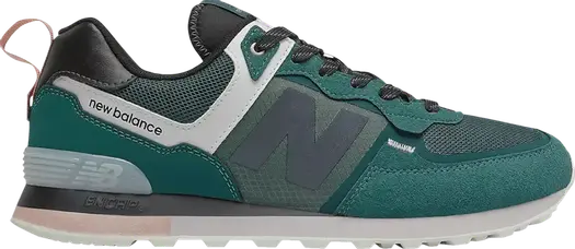 Кроссовки New Balance 574, бирюзовый/серый