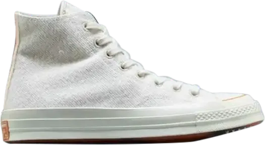 Кроссовки Converse Foot Patrol x Chuck 70 Hi Natural, кремовый