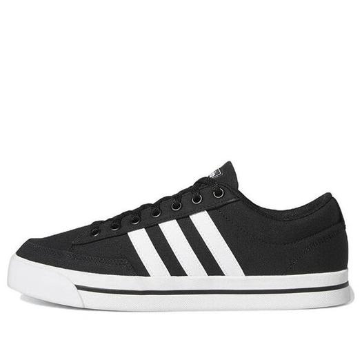 Кроссовки adidas neo Retrovulc 'Black White', черный