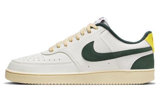 Кроссовки Nike Court Vision Low, белый/темно-зеленый