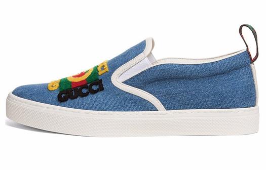 Кроссовки Gucci Slip-On 'Dublin Blue'