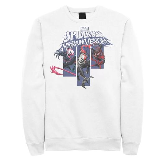 Мужской свитшот с вставками Marvel Spider-Man Maximum Venom Licensed Character