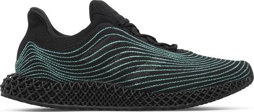 Кроссовки Adidas Parley x Ultra 4D Uncaged 'Black Blue Spirit', черный