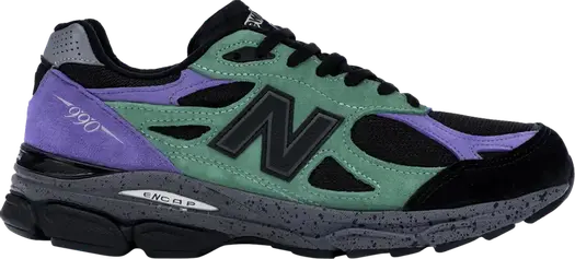 Кроссовки New Balance Stray Rats x 990v3 Made in USA 'The Joker', черный