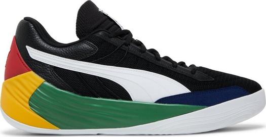 Кроссовки Puma Black Fives x Fusion Nitro Black Amazon Green, черный