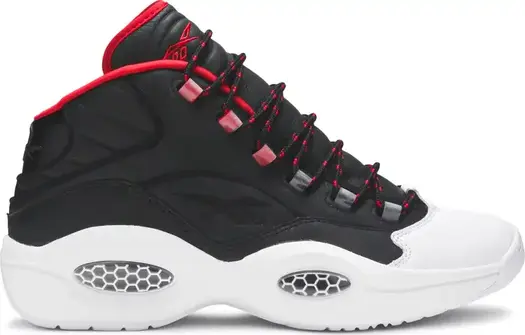 Кроссовки james harden x question mid 'og meets og' Reebok, черный