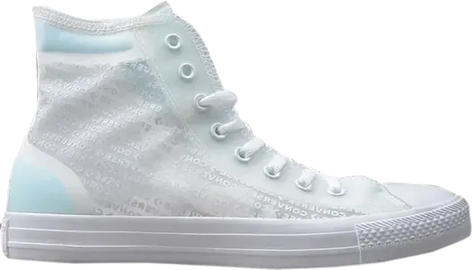 Кроссовки Converse Chuck Taylor All Star High Translucent, белый