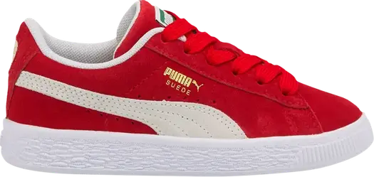 Кроссовки Puma Suede Classic 21 Jr High Risk Red, красный