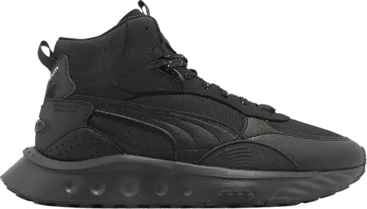 Кроссовки Puma Wild Rider Mid Core WS Black, черный