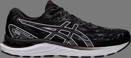 Кроссовки gel cumulus 23 'black white' Asics, черный